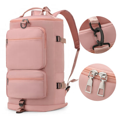 Duffle Bag Gym Bags Waterproof Sports Duffel Bags Travel Weekender Bag for Men Women Overnight Bag with Shoes Compartment