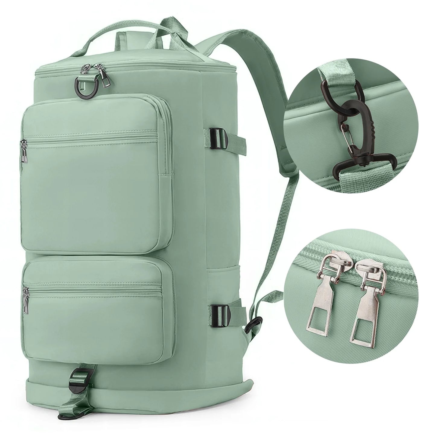 Duffle Bag Gym Bags Waterproof Sports Duffel Bags Travel Weekender Bag for Men Women Overnight Bag with Shoes Compartment