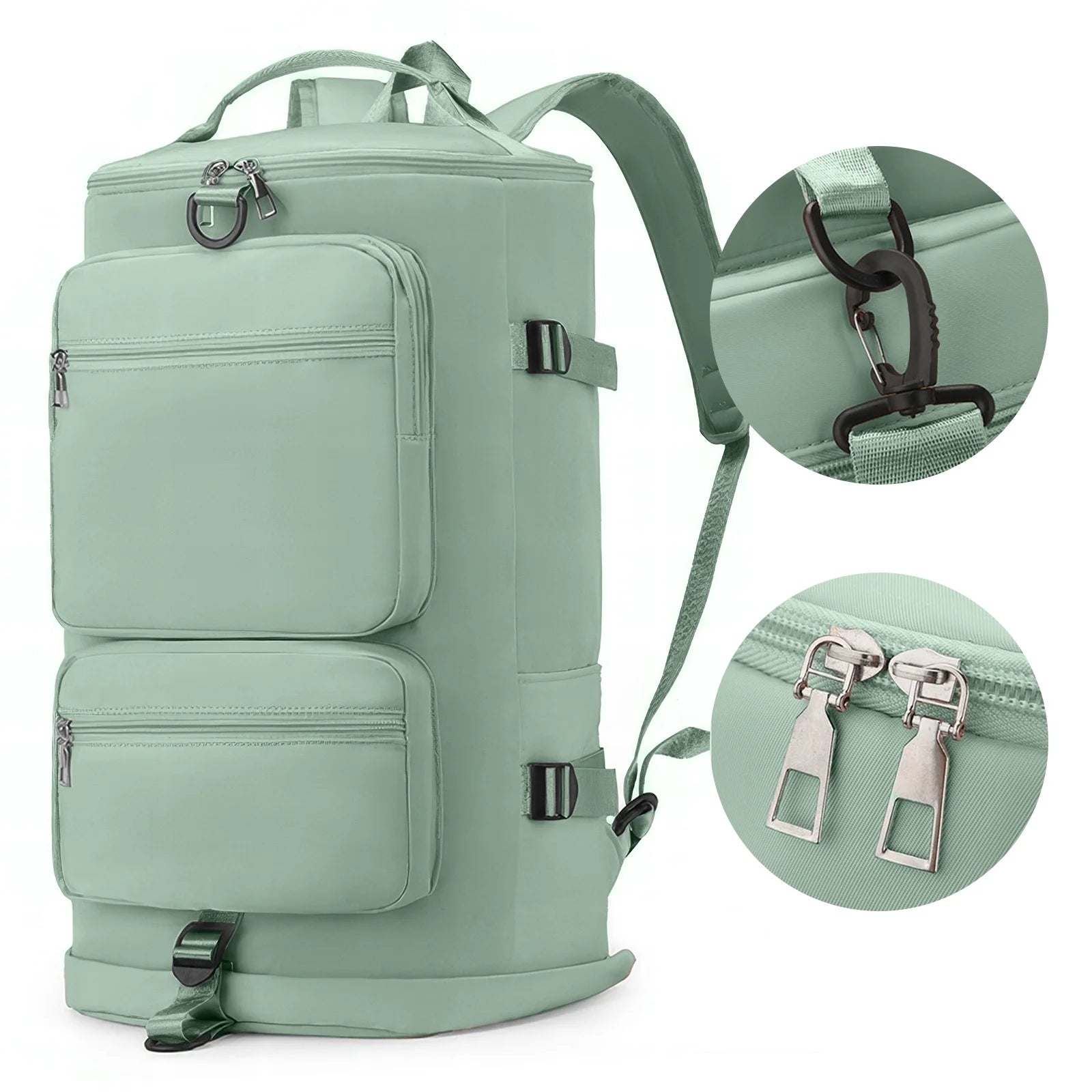 Duffle Bag Gym Bags Waterproof Sports Duffel Bags Travel Weekender Bag for Men Women Overnight Bag with Shoes Compartment